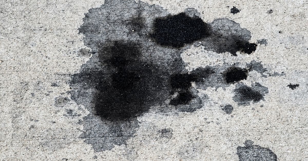 How to Remove Old Motor Oil Stains from Concrete Driveway